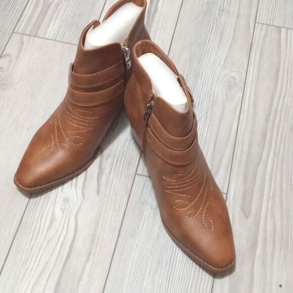 (S-3605)  Piepiebuy Western Boots Sz 8 - Picture 1 of 11